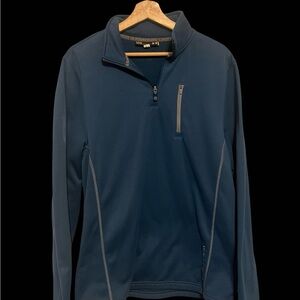 Men's Under Armour Blue Quarter-Zip Pullover